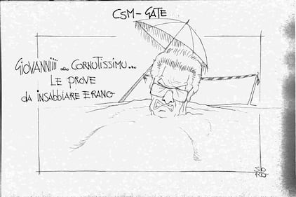La vignetta del giorno: Csm Gate, insabbiamento di Stato 1