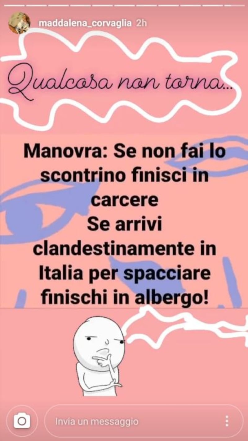 screen Maddalena Corvaglia