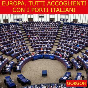 La satira del giorno. Accoglienza europea 1