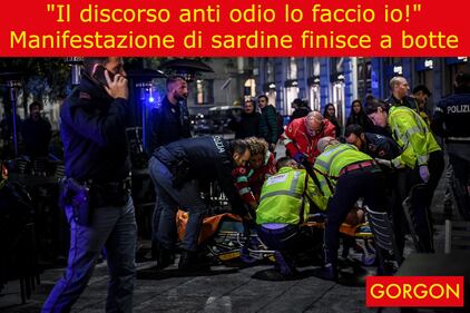 La satira del giorno: rissa tra sardine 1