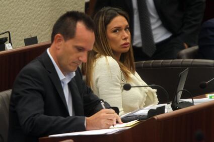 Nicole Minetti in consiglio comunale 9