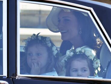 Royal Wedding: Kate Middleton in bianco 8