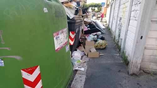 Roma, ancora caos per l'emergenza rifiuti 1
