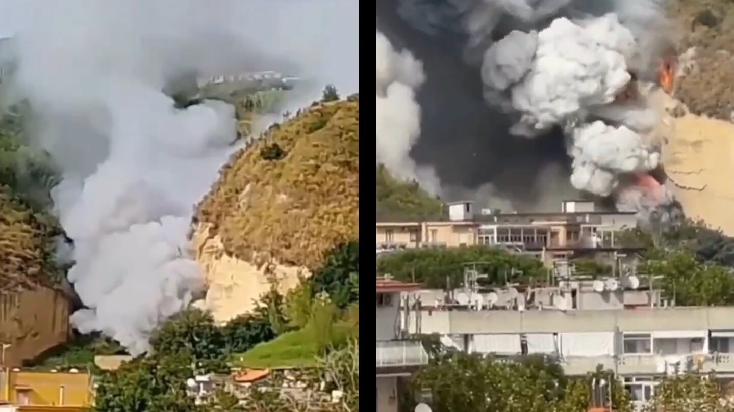 Napoli, esplosione in una fabbrica di fuochi d'artificio: feriti due carabinieri e tre pompieri