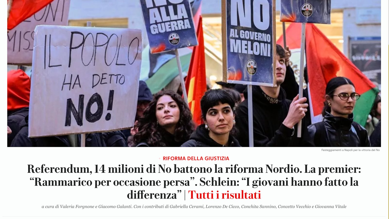 La foto di Rep dice tutto, patetico Monti su Bossi e il referendum: quindi, oggi…