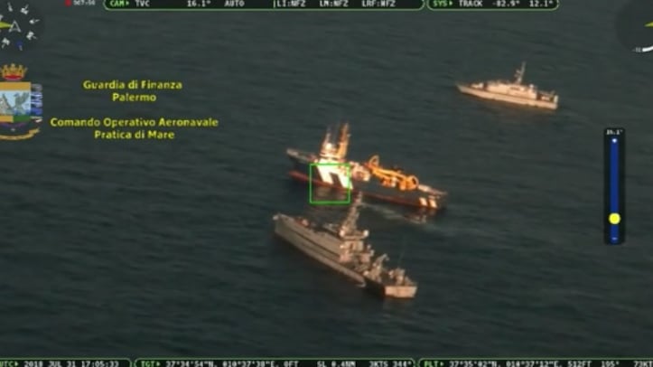 Palermo, sequestrate 20 tonnellate di hashish nascoste in una nave