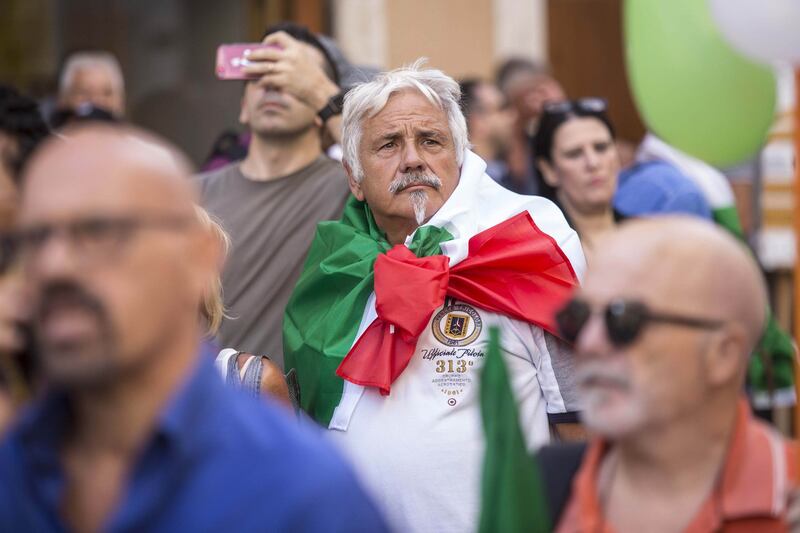 FdI e Lega in piazza contro il Conte bis 6