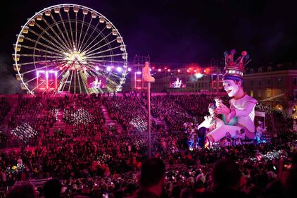 Nizza: ecco la parata carnevalesca  4