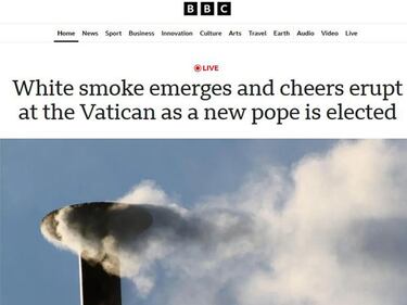 L'annuncio dell'elezione del Papa sui giornali stranieri 2