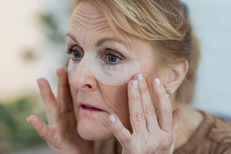 Maschera viso antirughe