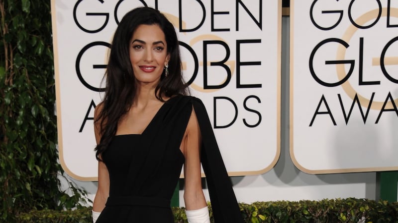 Amal e George Clooney ai Golden Globe 5
