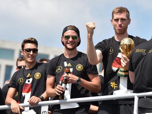 I festeggiamenti in Germania