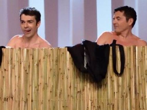 Le Iene, spogliarello in diretta di Luca Argentero