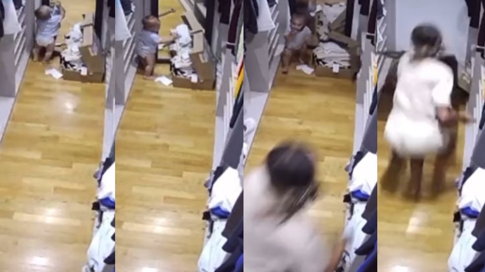 Tragedia sfiorata in casa Martinez: Agustina salva il figlio dalla caduta di uno specchio