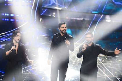 Sanremo 2024: ecco il look della prima serata del Festival da Il Volo 1