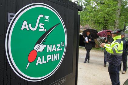 A Milano l'adunata degli Alpini 1