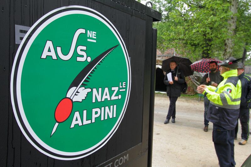 A Milano l'adunata degli Alpini 1