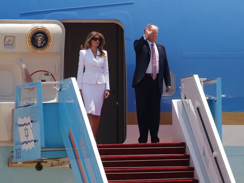 Trump sbarca a Tel Aviv