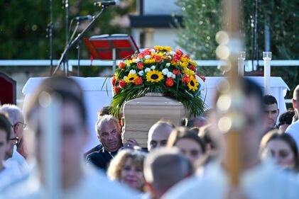 I funerali di Sammy Basso 6