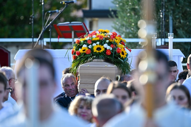 I funerali di Sammy Basso 6