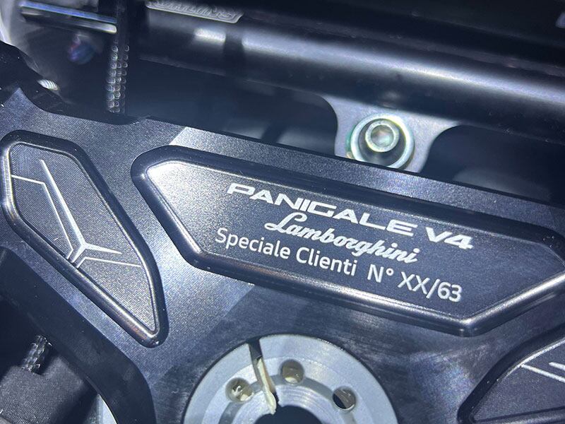 Ducati Panigale V4 Lamborghini