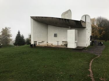Notre Dame du Haut a Ronchamp (Francia)