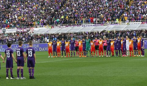 L'omaggio della Fiorentina a Davide Astori 12
