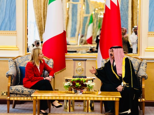 Meloni: "Nessuna incoerenza sull'Arabia"