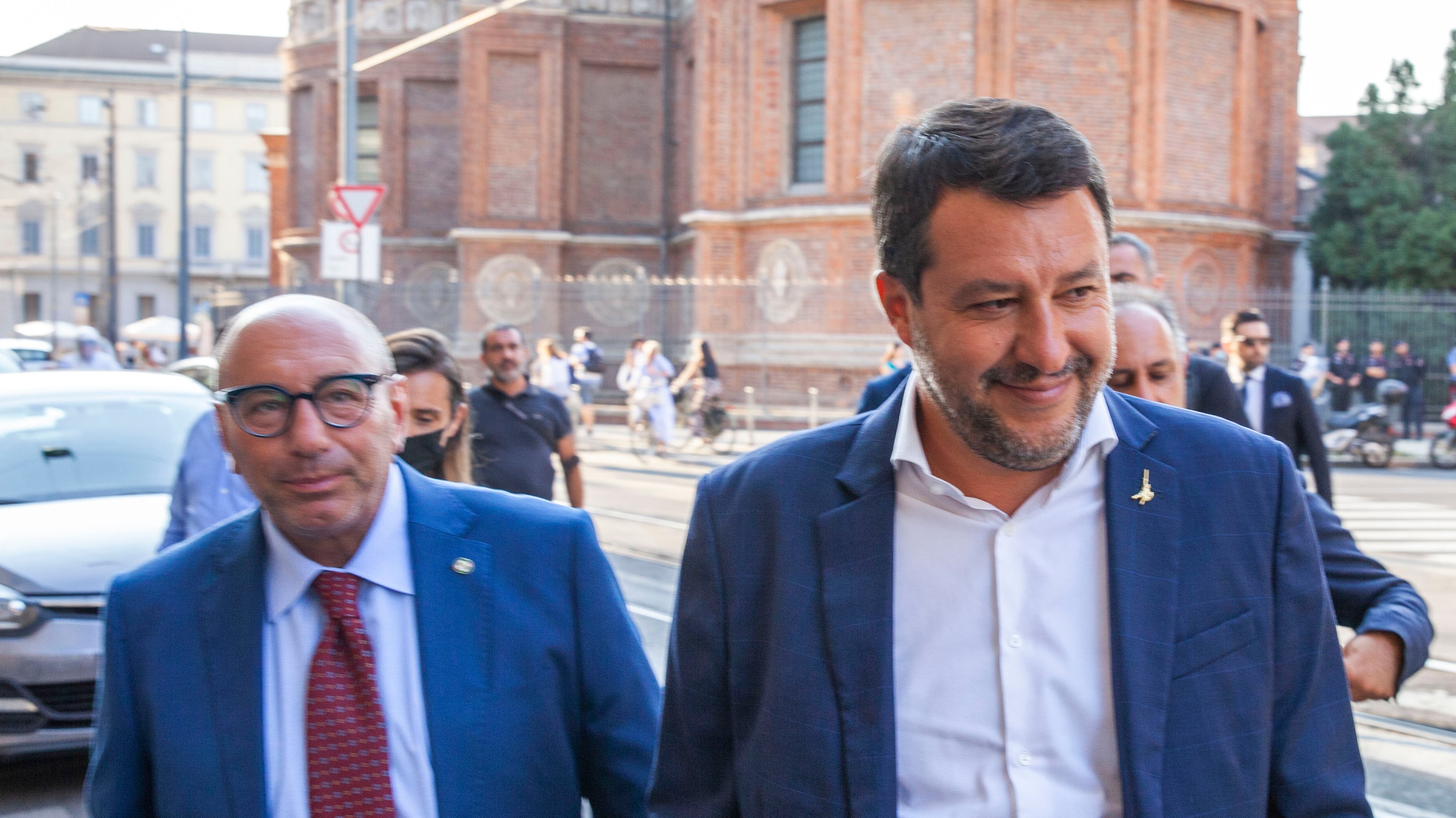 Salvini carica Bernardo: "Al ballottaggio può essere già avanti"