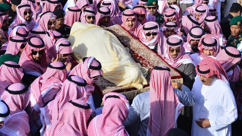 I funerali di Abdallah dell'Arabia Saudita 4