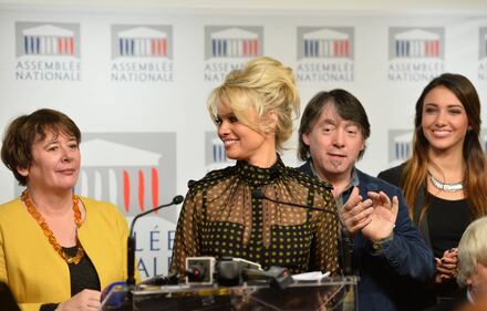 Pamela Anderson contro il foie gras 60