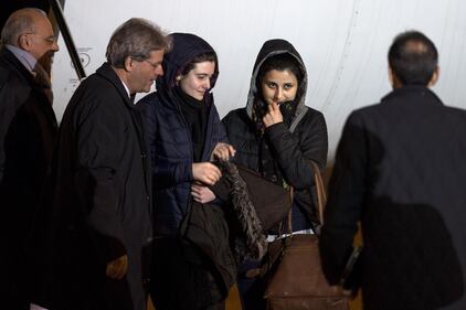 Greta e Vanessa sono in Italia: l'arrivo a Ciampino 5