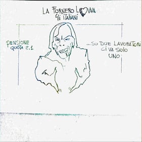La vignetta del giorno: la Fornero  e  la sua ricetta sulle pensioni - 2.1 1