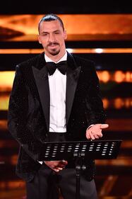 Ibrahimovic alla finale di Sanremo 2021 4