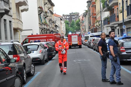 Esplosione in una palazzina a Milano 4