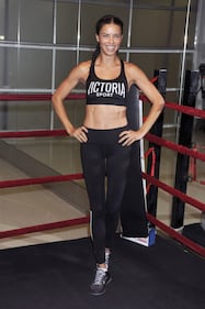 L'allenamento di un angelo: Adriana Lima sul ring 6