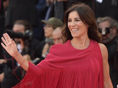 Paola Turci sexy alla Mostra del Cinema di Venezia