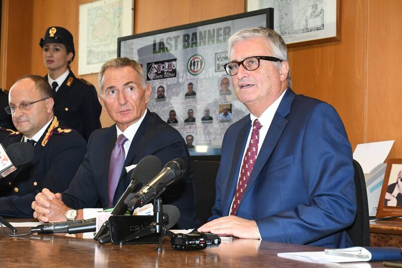 La conferenza sugli arresti dei capi ultrà della Juve 5