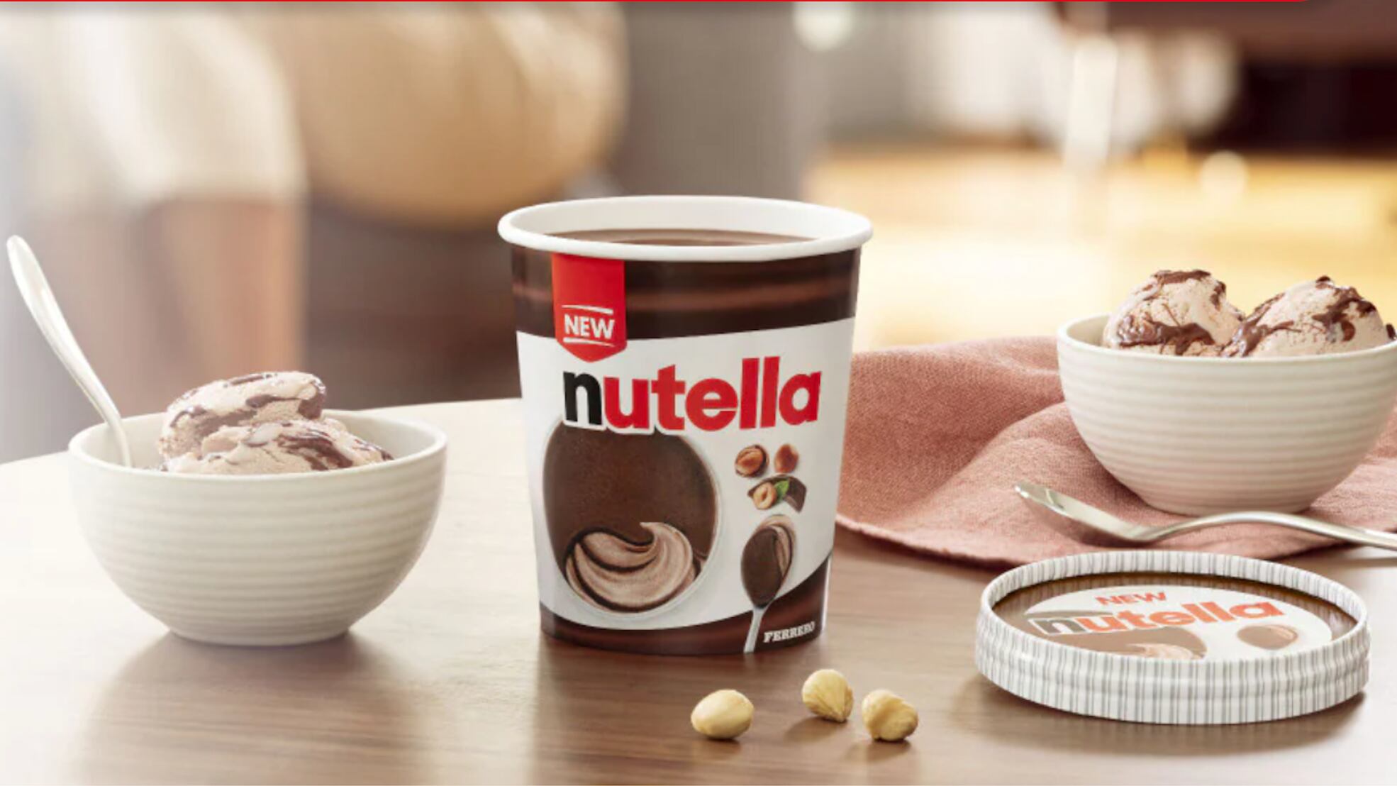 Ferrero lancia il "Nutella Ice Cream Pot". Ed è già ossessione sui social
