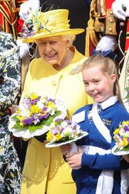 La Regina Elisabetta al Royal Maundy Service 2