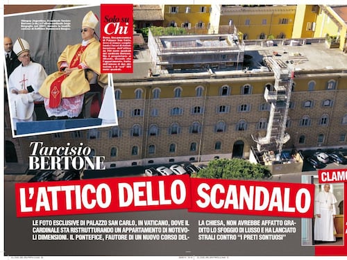 Ecco il super attico del cardinal Bertone