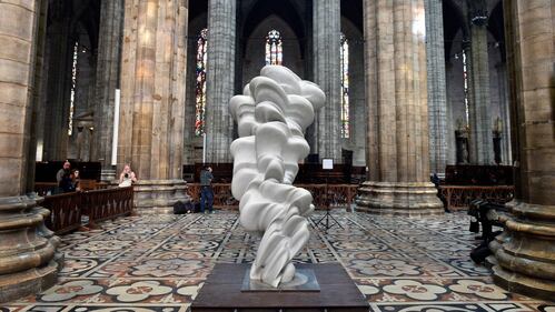 Una nuova scultura nel Duomo di Milano 3