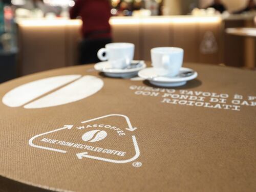Autogrill, al Puro Gusto di Linate sbarca WASCOFFEE®, l'arredamento fatto di caffè