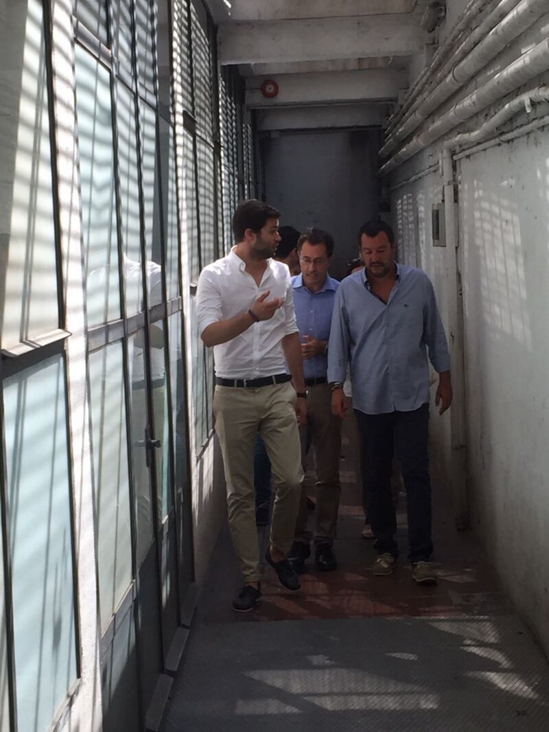 Moschea di via Cavalcanti, il presidio della Lega 13