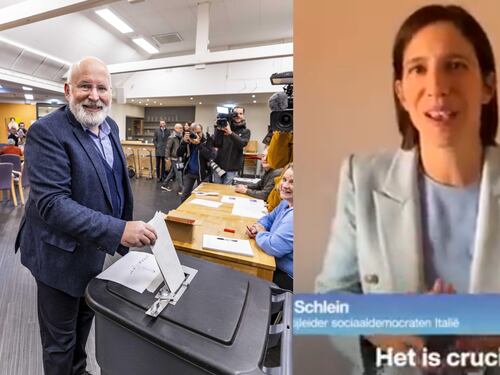Effetto Schlein in Olanda: la leader dem sostiene la sinistra. E Timmermans perde