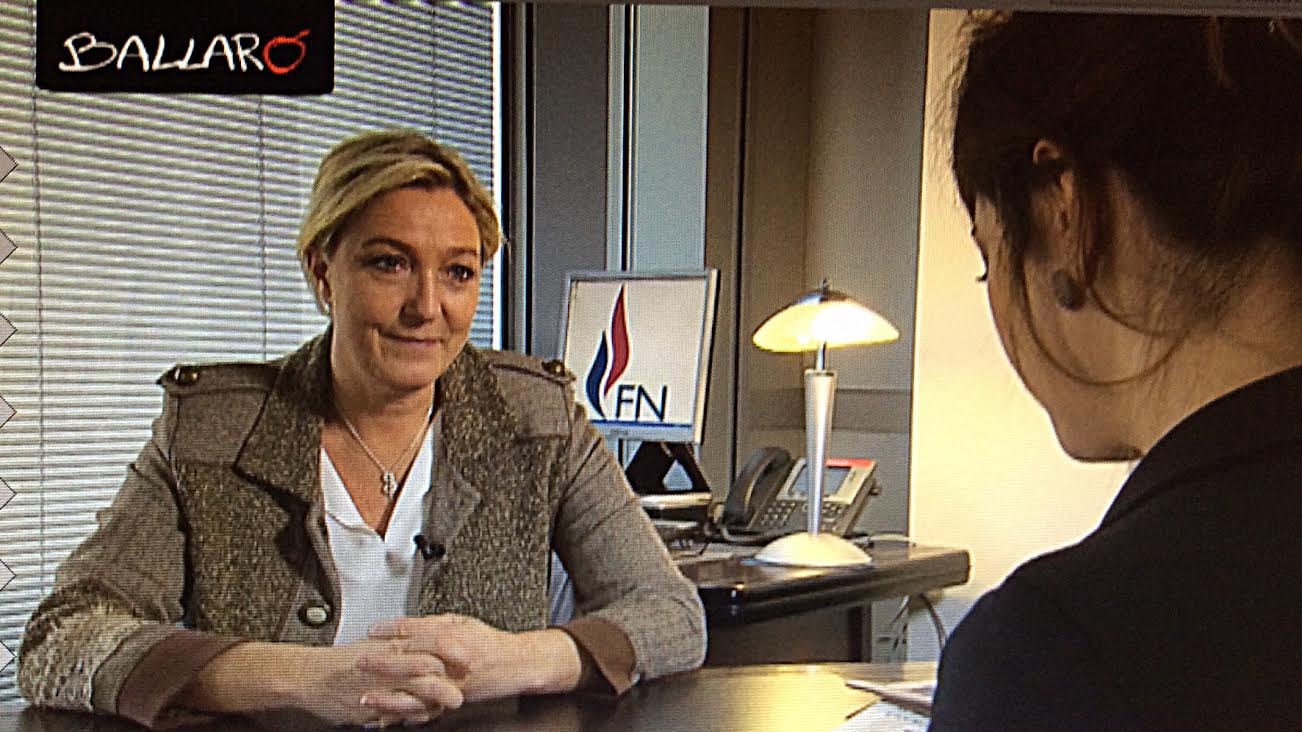 Marine Le Pen: "Renzi è come Monti"