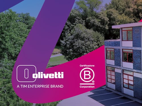 Olivetti ottiene la certificazione B Corp e rafforza la strategia di sostenibilità del gruppo Tim