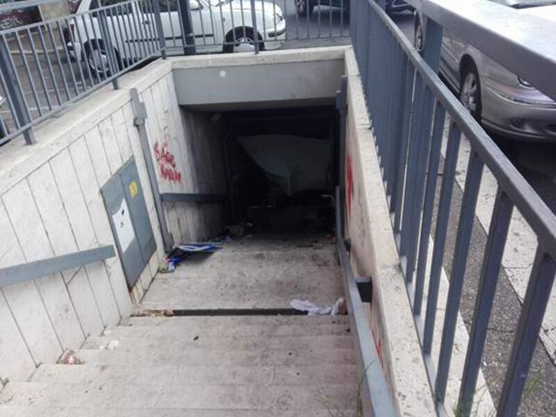 Roma, il degrado del quartiere Porta Pia 1