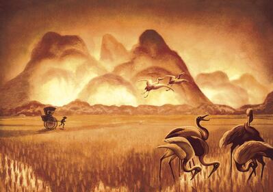 Le "Storie di fantasmi del Giappone" illustrate da Benjamin Lacombe 6