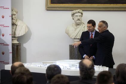 Roma, ecco il nuovo stadio 10